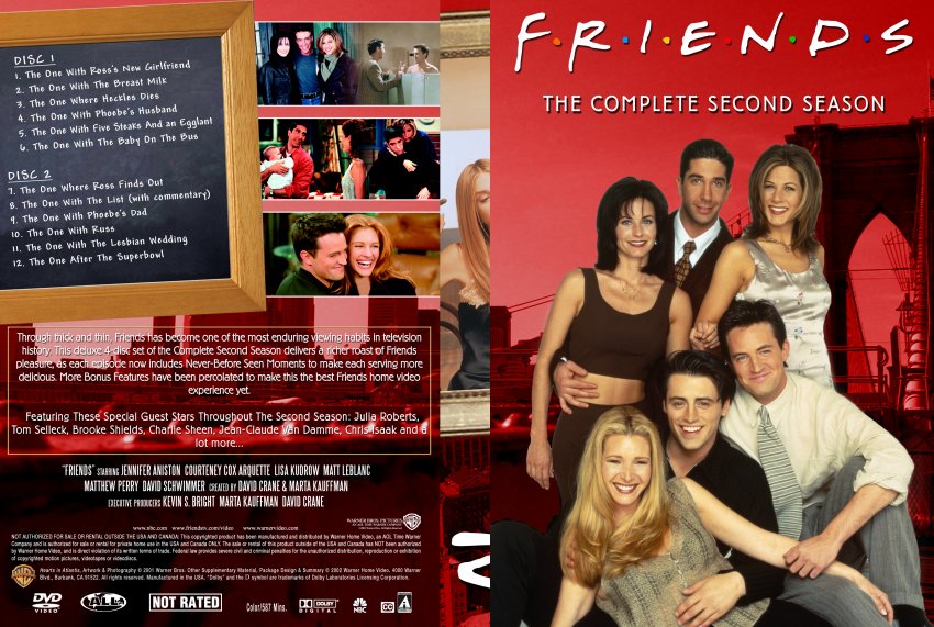 Friends - Season 2 (Discs 01-02)