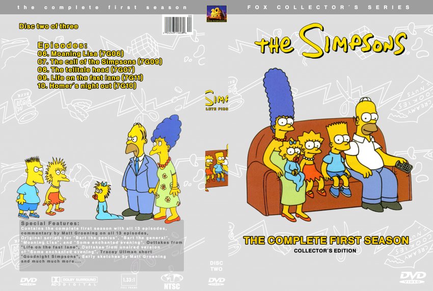 Simpsons Season 1 Disc 2