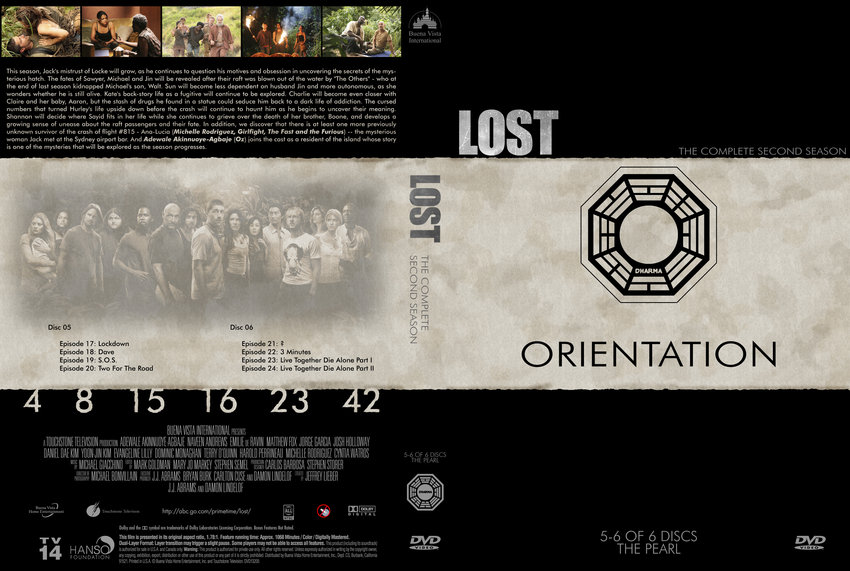 Lost - The Complete Second Season - Discs 05-06 (Orientation Version)