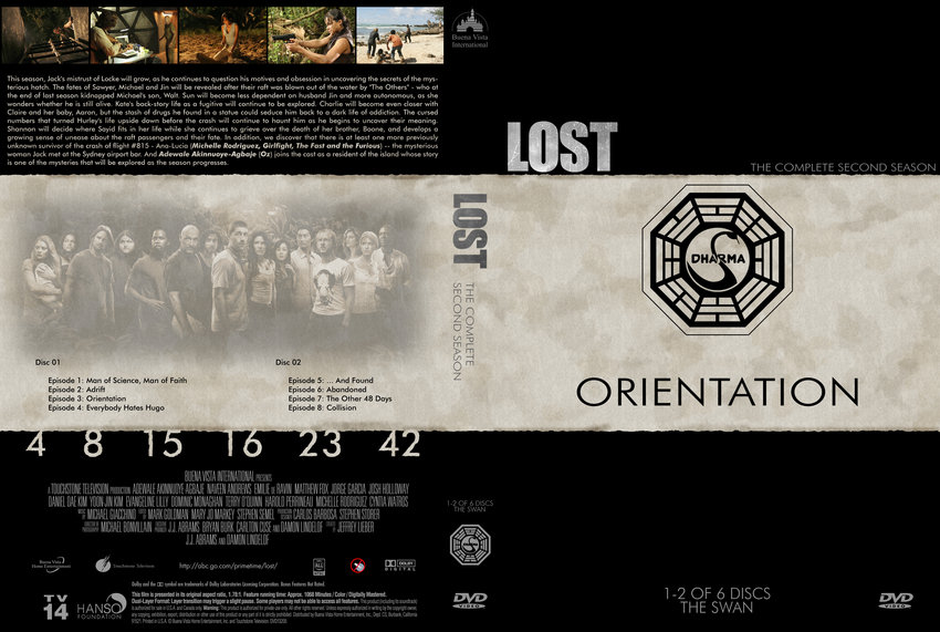 Lost - The Complete Second Season - Discs 01-02 (Orientation Version)