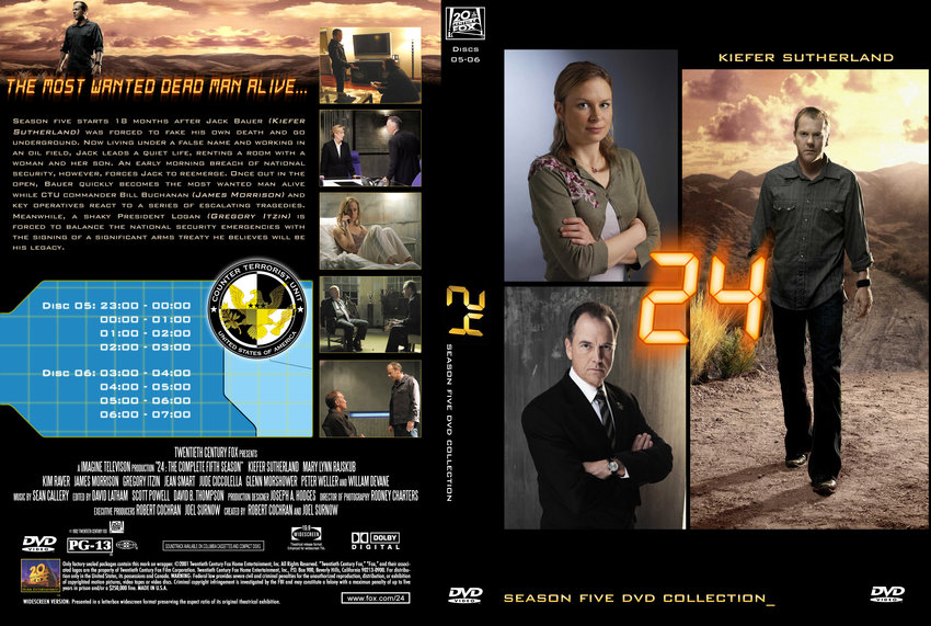 24 Season Five DVD Collection (Discs 05-06)