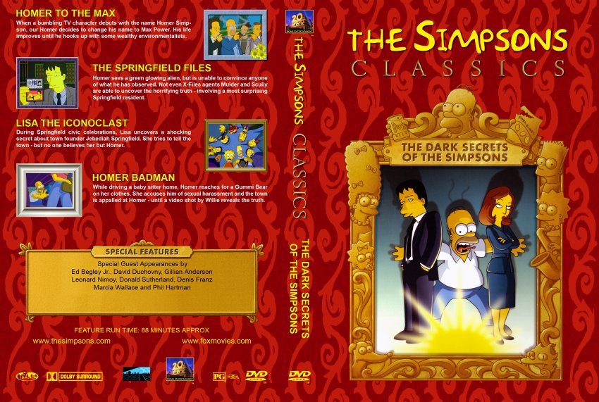 Simpsons Classics Dark Secrets