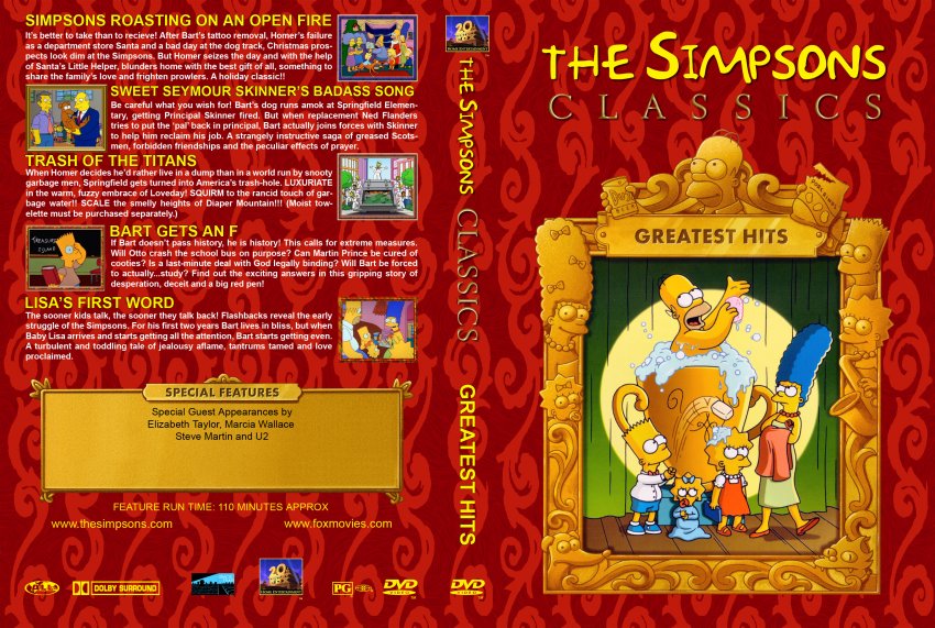 Simpsons Classics Greatest Hits