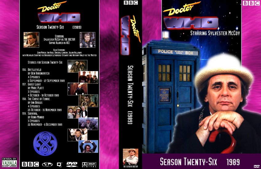 Doctor Who - Season Twenty Six - TV DVD Custom Covers