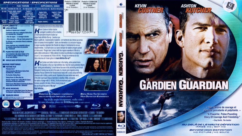 The Guardian - Movie Blu-Ray Scanned Covers - The Guardian BR :: DVD Covers
