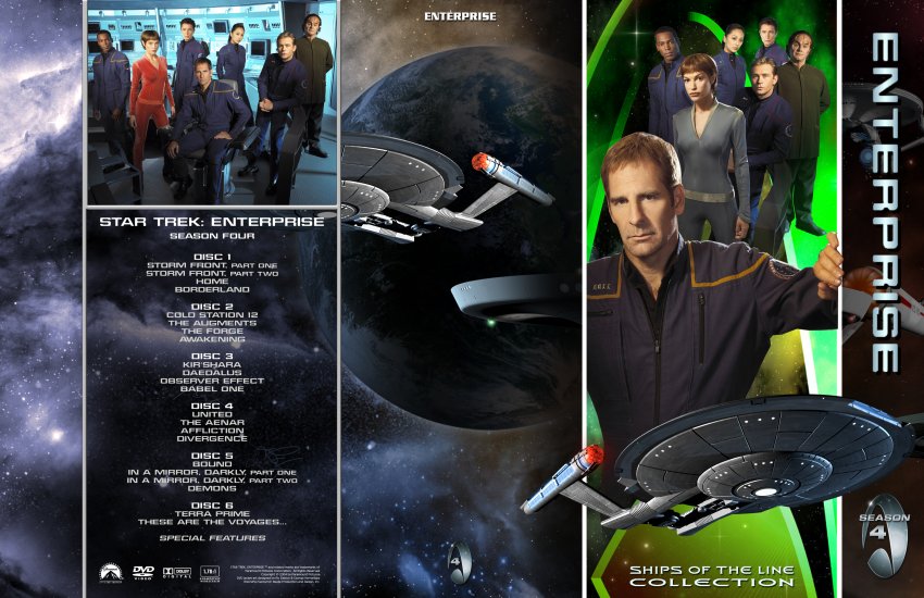 Star Trek Enterprise Season 4 (Ships of the Line-Alpha set)
