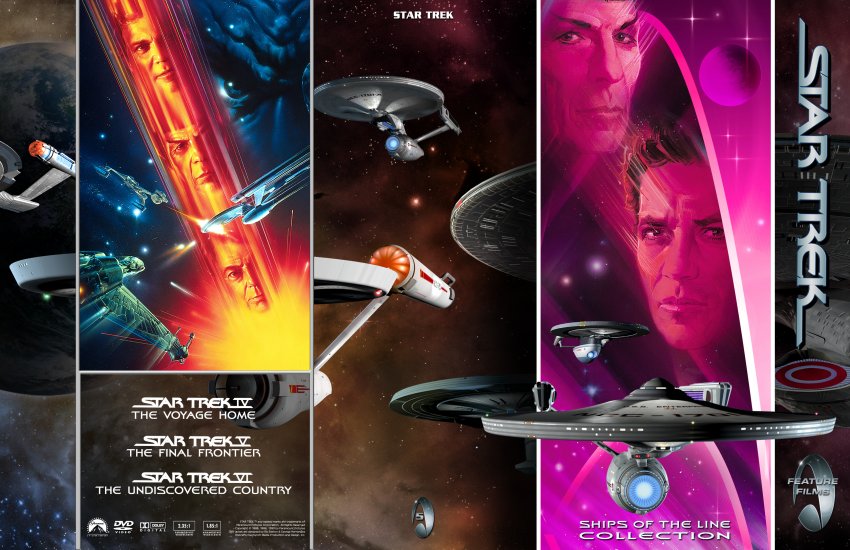 Star Trek Movies (Ships of the Line - Alpha set)