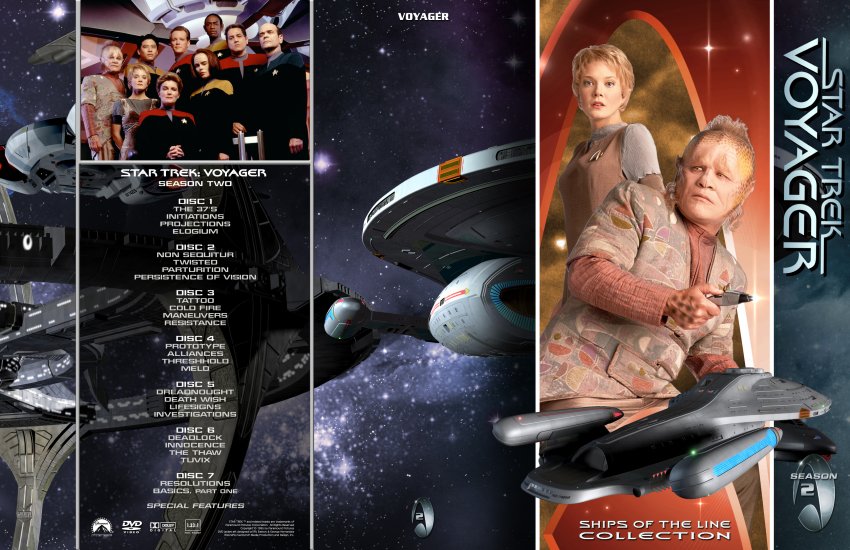 Star Trek Voyager Season 2 (Ships of the Line)
