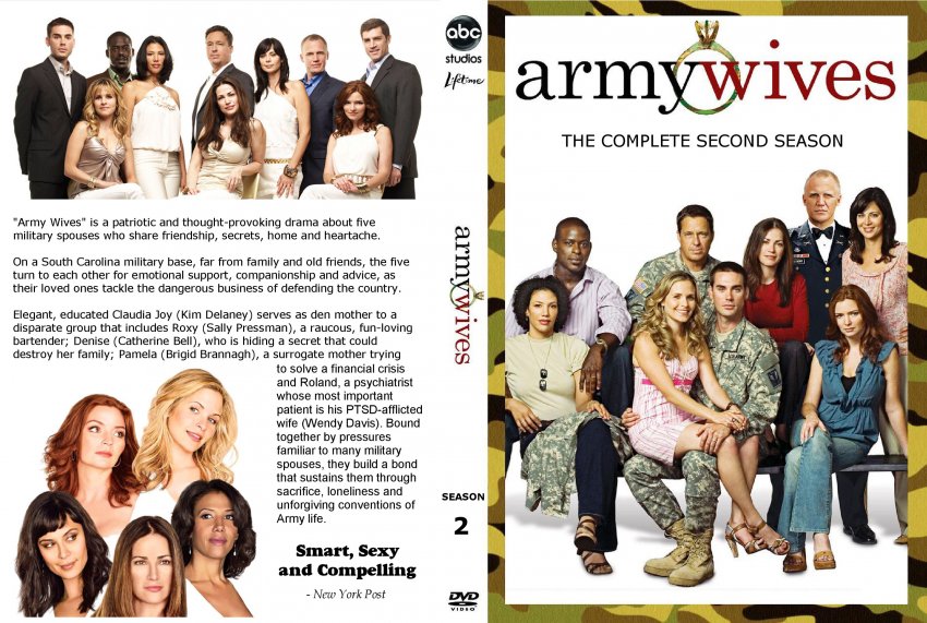 Army Wives Season 2 TV DVD Custom Covers Army Wives Season 2