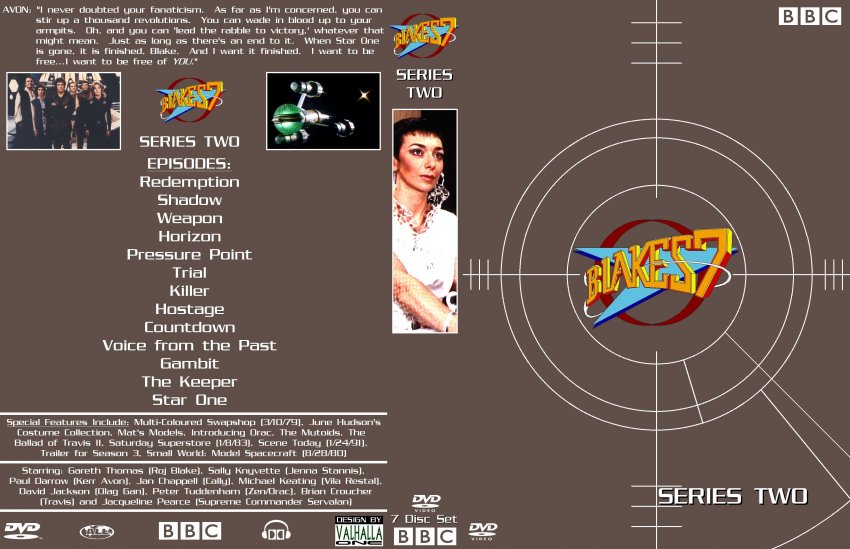 Blakes 7  Blake's Seven  Series Two 2