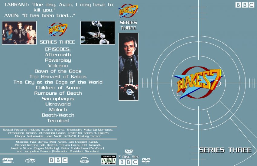 Blakes 7  Blake's Seven  Series Three 3