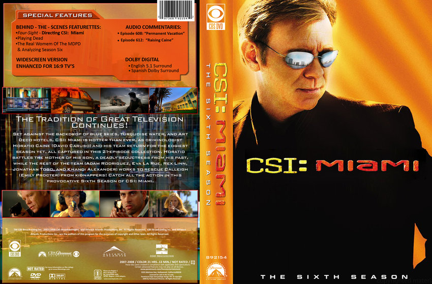 CSI Miami Season Six