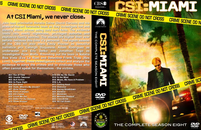 CSI: Miami - Season 8