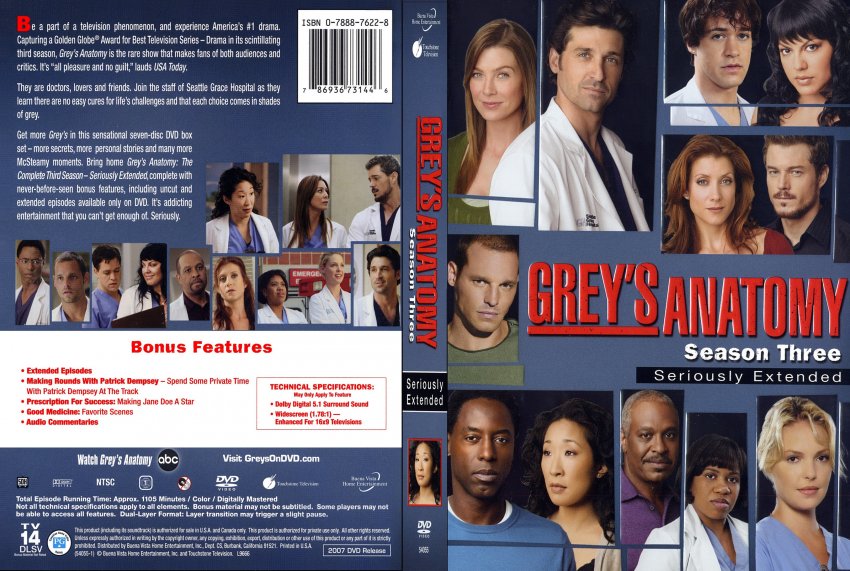 Grey's Anatomy Season 3 Custom