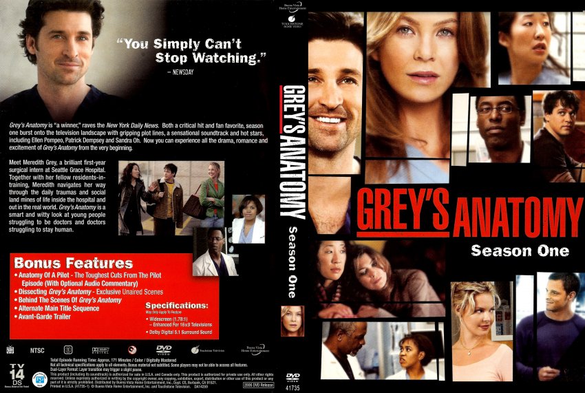 Greys Anatomy Season One
