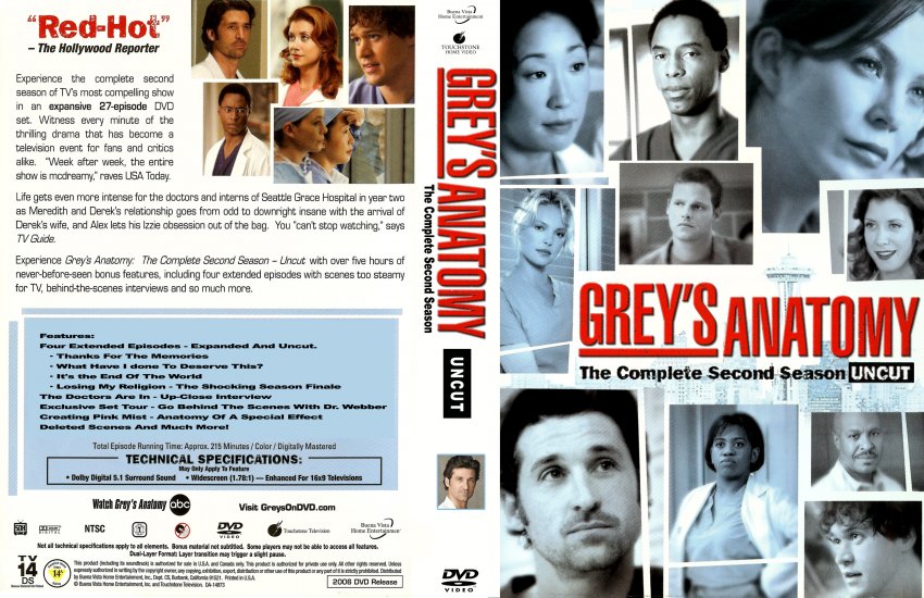 Greys Anatomy Season Two