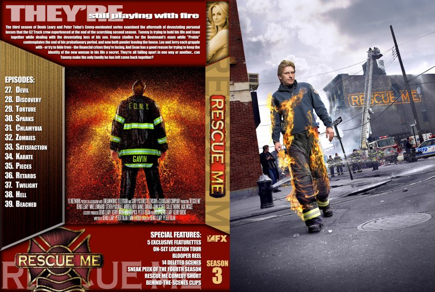 Rescue Me: Season 3 DVDs
