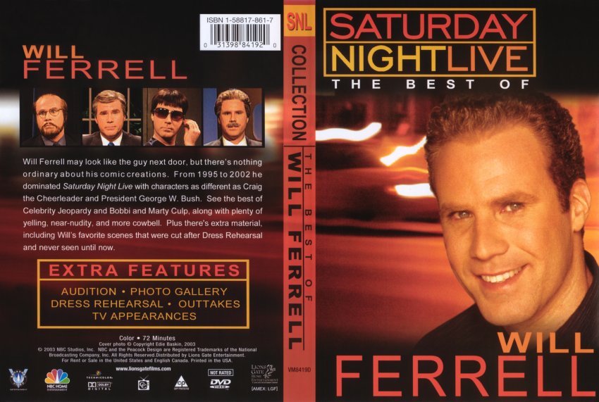 Saturday Night Live The Best of Will Ferrell