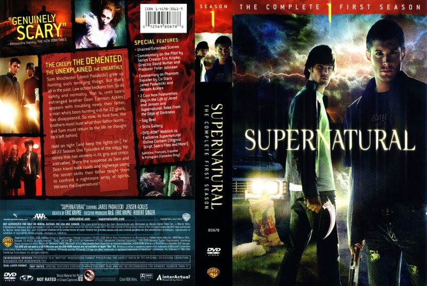 Supernatural Season 1 Retail