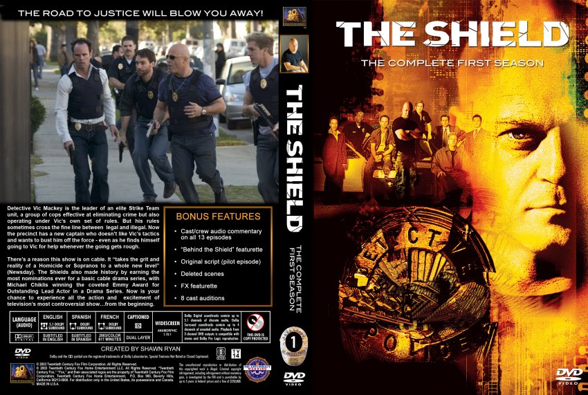 The Shield Season 1 Custom