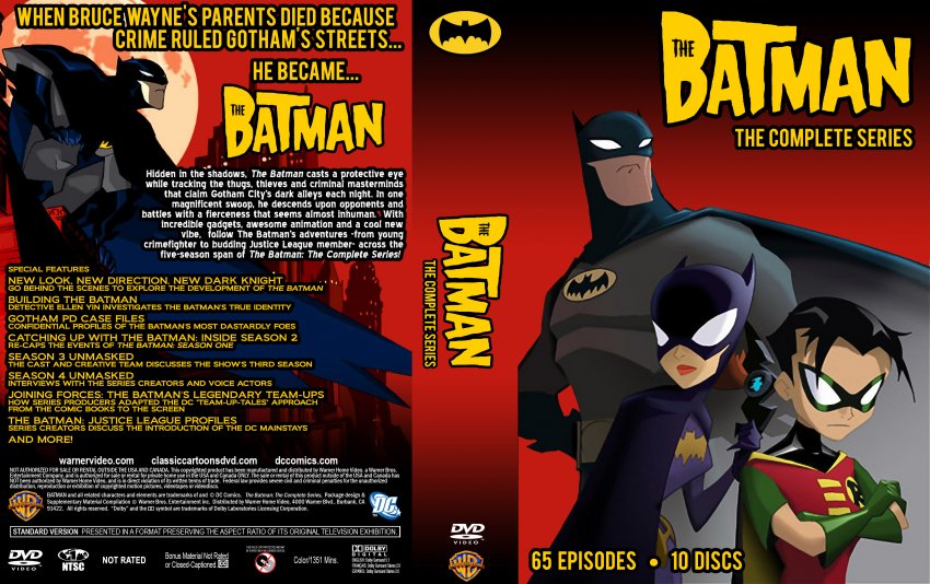Batman The Animated Series Dvd Cover