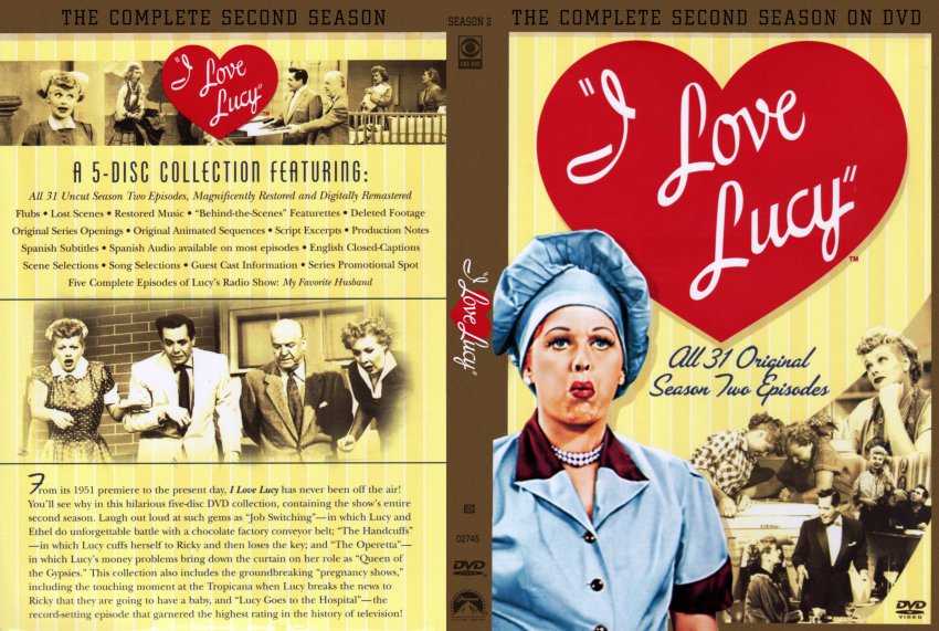 I Love Lucy Season 2 (Slim)