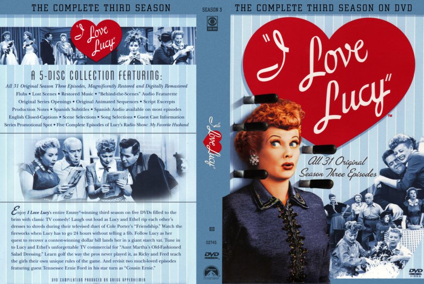 I Love Lucy Season 3 (Slim) .