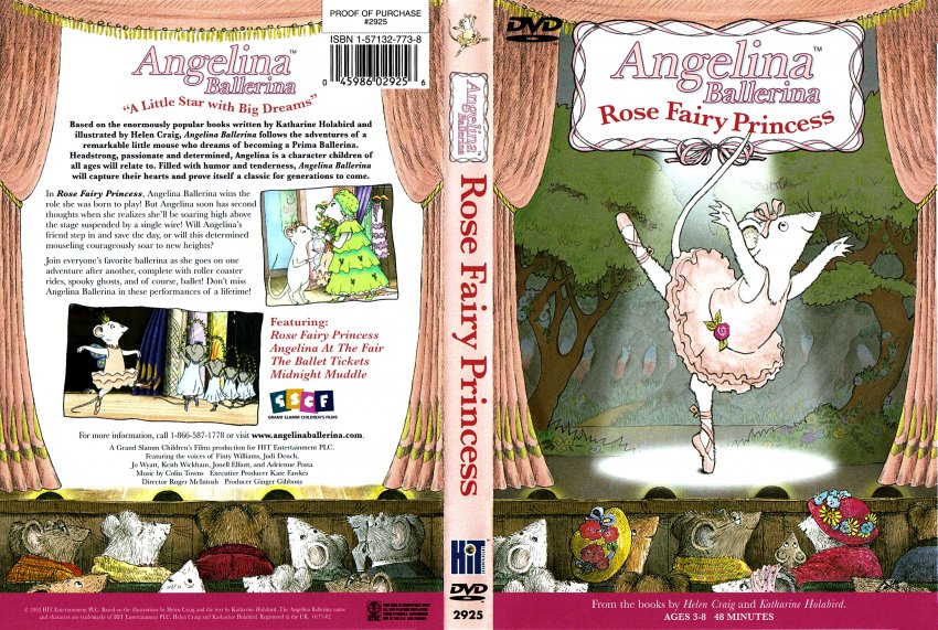 Angelina Ballerina: Rose Fairy Princess