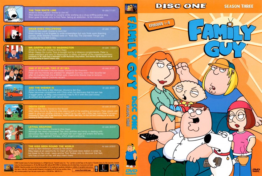 family guy s3