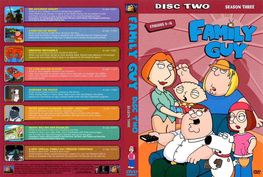 family guy s3