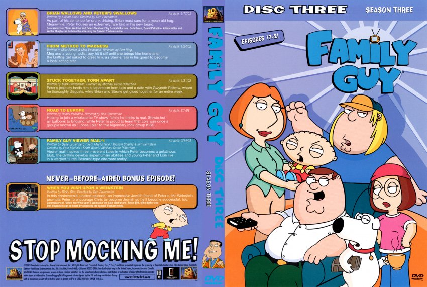 family guy s3