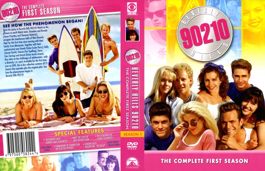 cupón Multa de Beverly Hills 90210 - Complete First Season - TV DVD Scanned Covers -  296Beverly Hills 90210 S1 :: DVD Covers