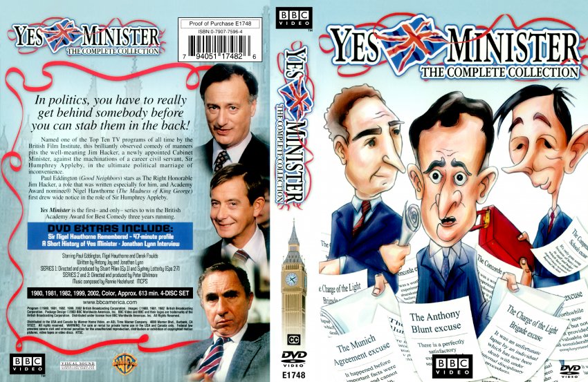 Yes Minister - The Complete Collection- TV DVD Scanned Covers - 296Yes Mini...