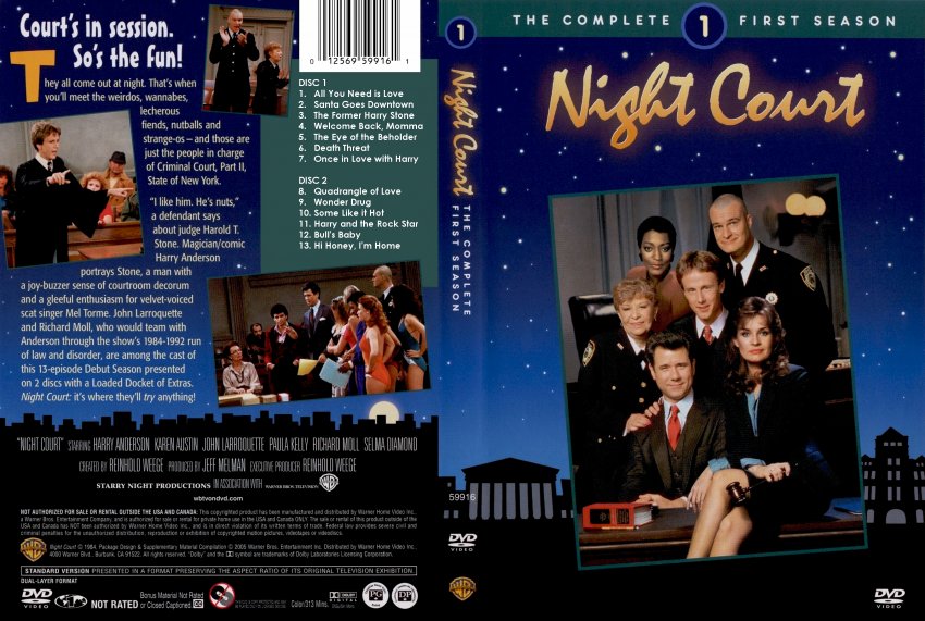 Night Court Season 1 (episode listings)