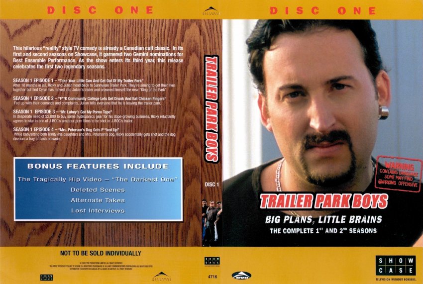 Trailer Park Boys Seasons 1 & 2 Disc 1