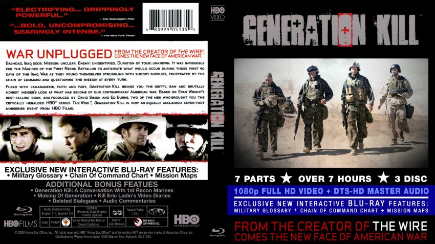 Generation Kill Blu ray 1