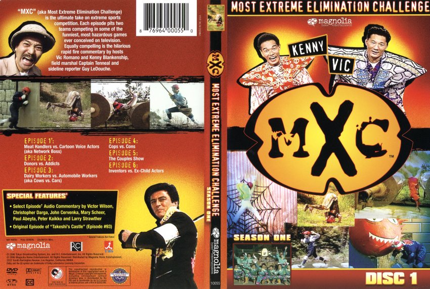 Most Extreme Elimination Challenge S1 disc 1