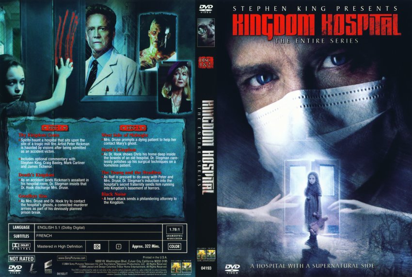 Kingdom Hospital Disc 1&2 - TV DVD Scanned Covers - 4418Kingdom ...