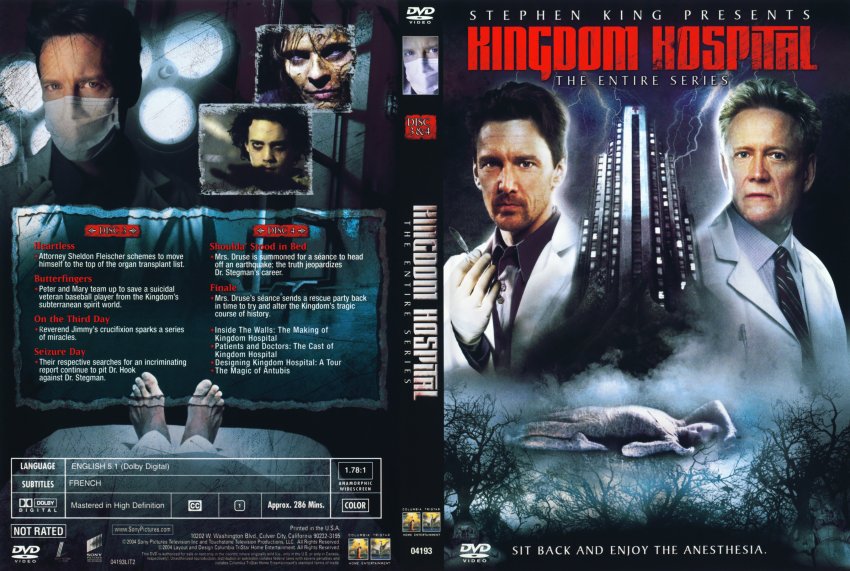 Kingdom Hospital Disc 3&4 - TV DVD Scanned Covers - 4418Kingdom ...