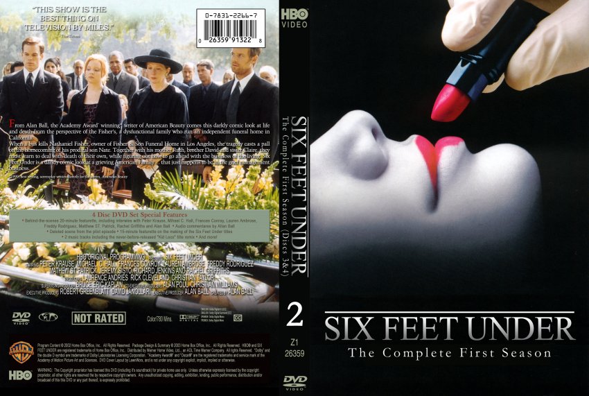 Six Feet Under Season 1 D3 and D4