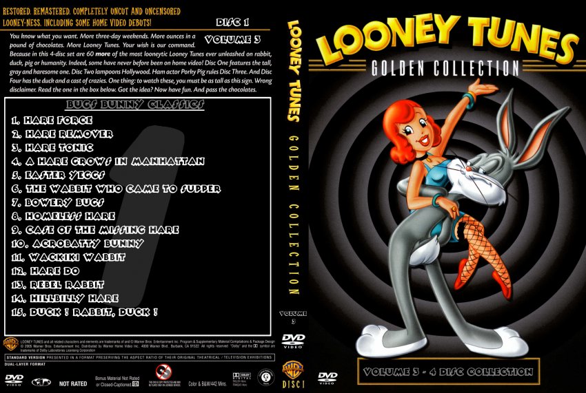 Looney Tunes 3 Disc 1