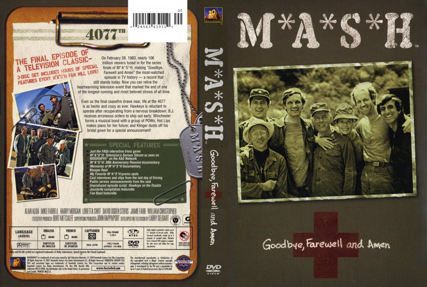 MASH - Goodbye, Farewell and Amen