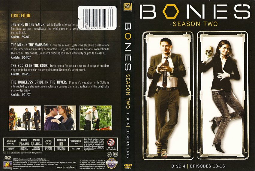 Bones Season 2 Disc 4