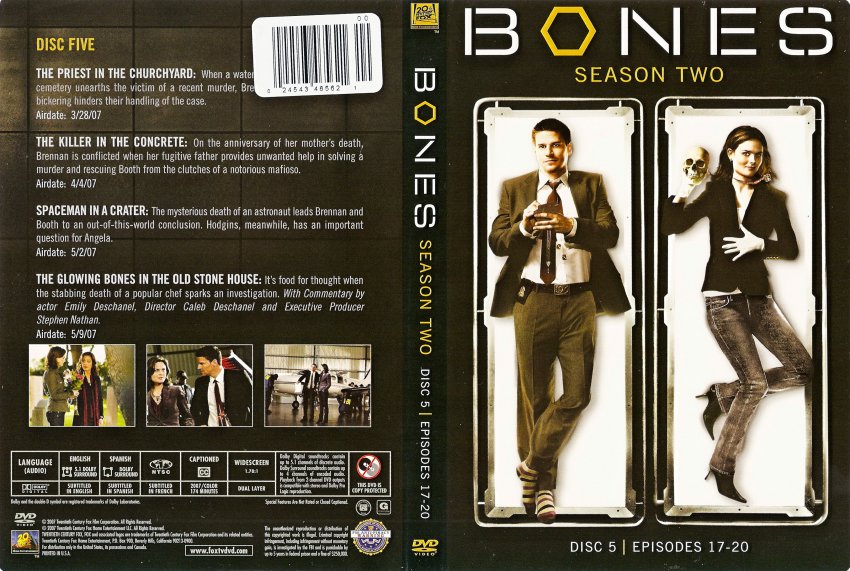 Bones Season 2 Disc 5