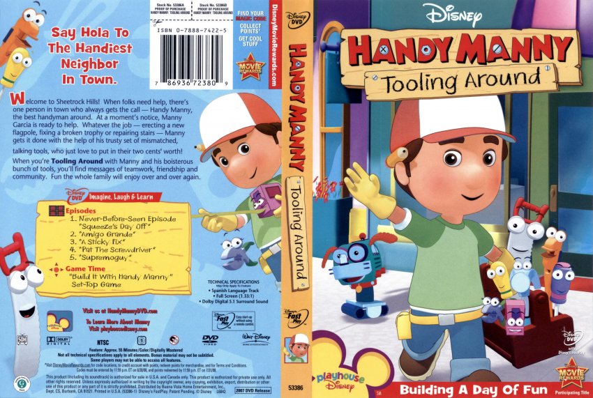 Handy Manny Dvd Box Set