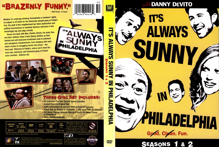 It's Always Sunny In Philadelphia Season 1 & 2