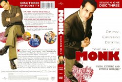 Monk Season 1 Disc 3