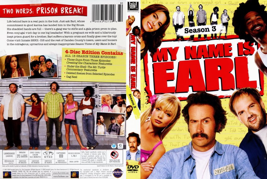 My Name is Earl Season 3 R1