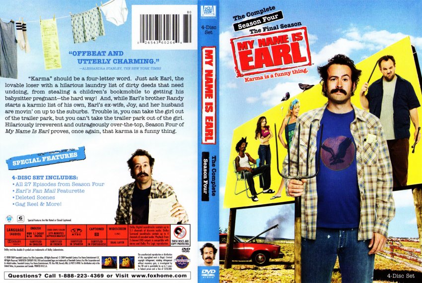 My Name is Earl Season 4 R1