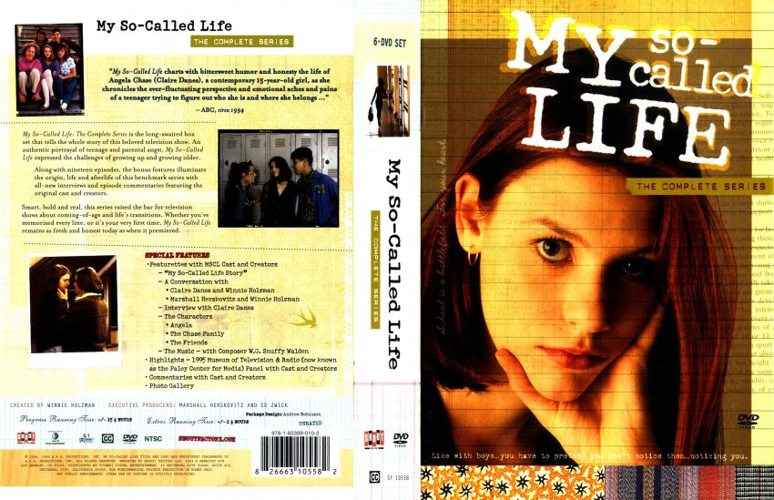 My So Called Life - Complete Series - TV DVD Scanned Covers - My 